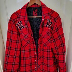 Metal Mulisha Flannel Shirt Jacket Men's Size M